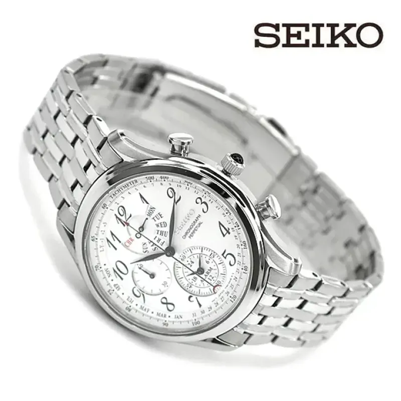 Seiko Neo Classic Chronograph Analog Men’s Watch | SPC251P1